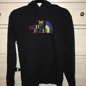 The North Face sweatshirt